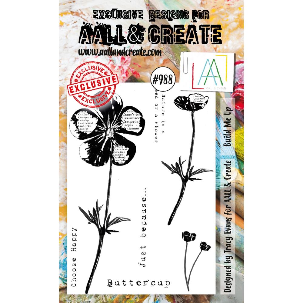 AALL And Create A6 Photopolymer Clear Stamp Set: Build Me Up (ALLTP988)