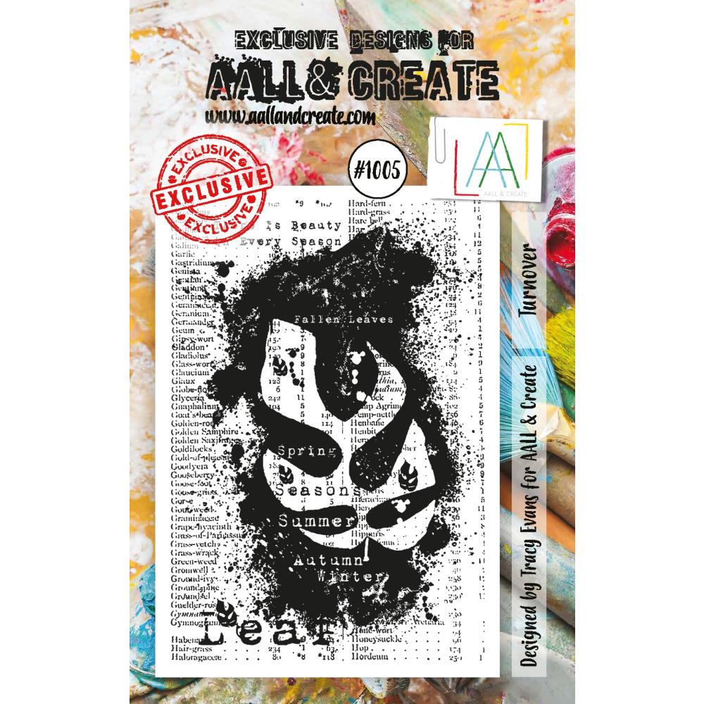 AALL And Create A7 Photopolymer Clear Stamp Set: Turnover (LLTP1005)