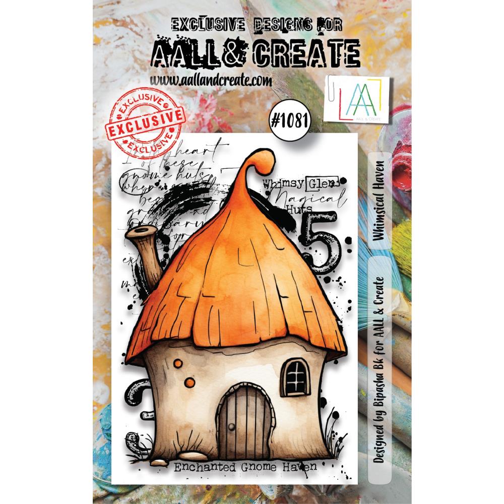 AALL And Create A7 Photopolymer Clear Stamp Set: Whimsical Haven (LLTP1081)