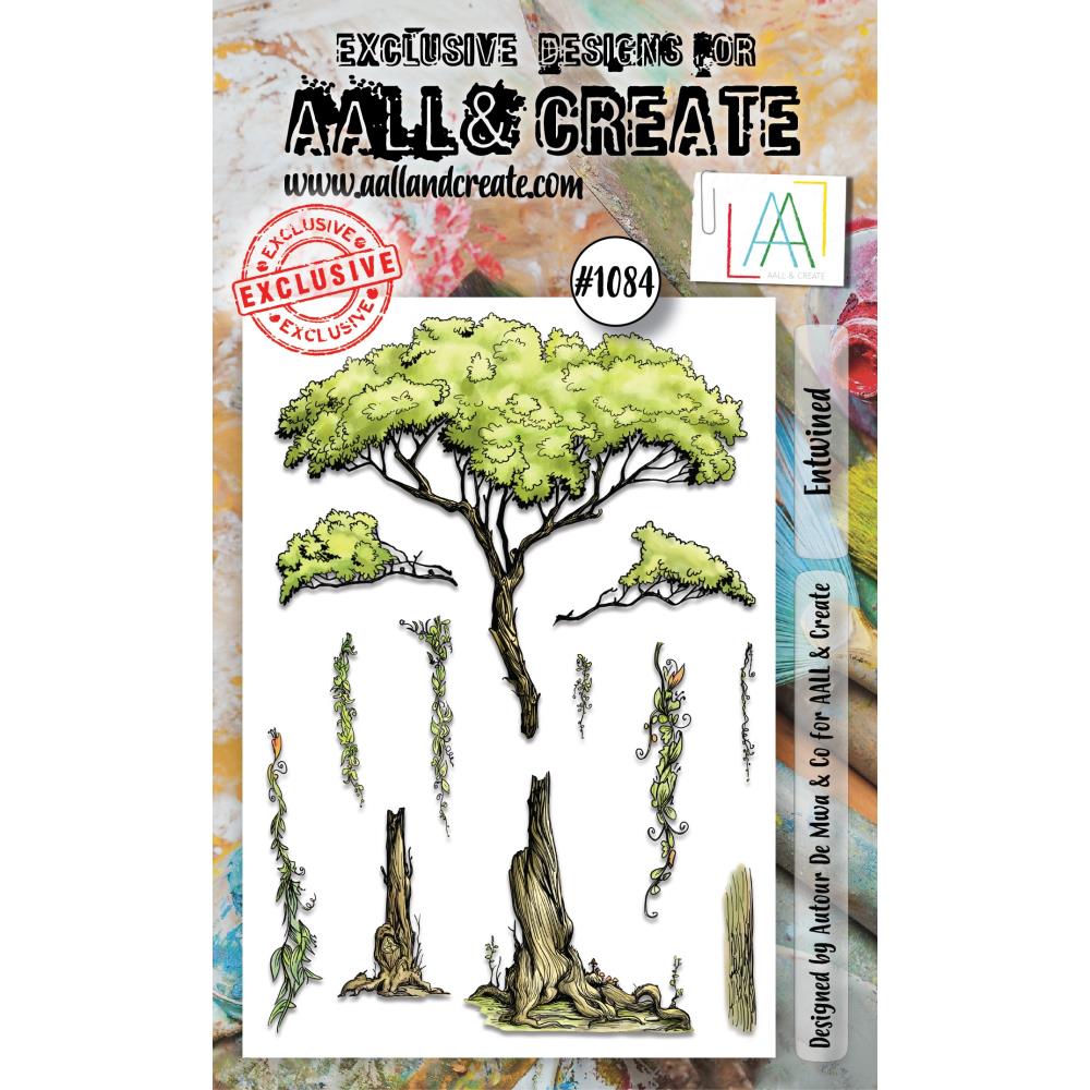 AALL And Create A6 Photopolymer Clear Stamp Set: Entwined (LLTP1084)
