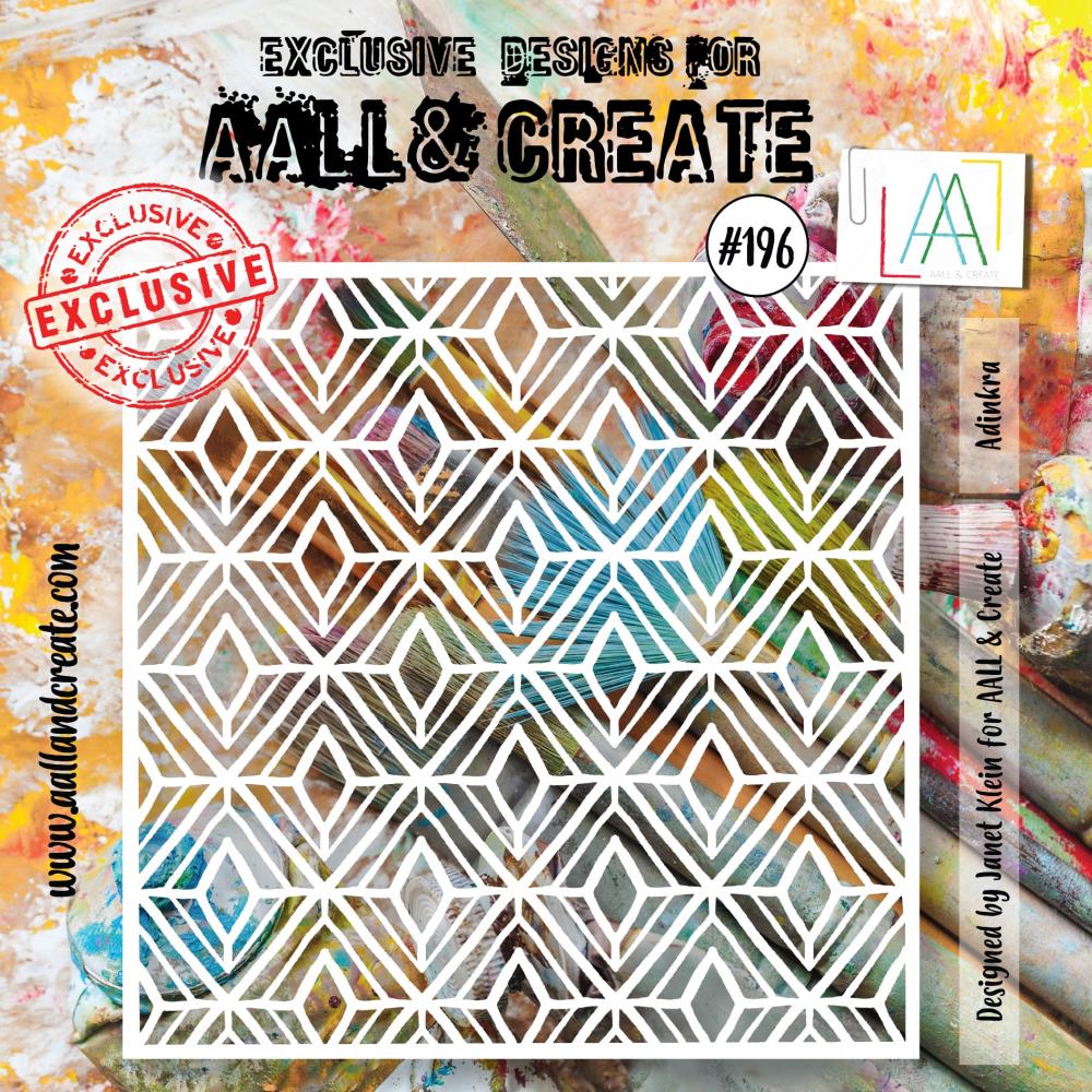 AALL And Create 6"X6" Stencil: Adinkra (ALLPC196)