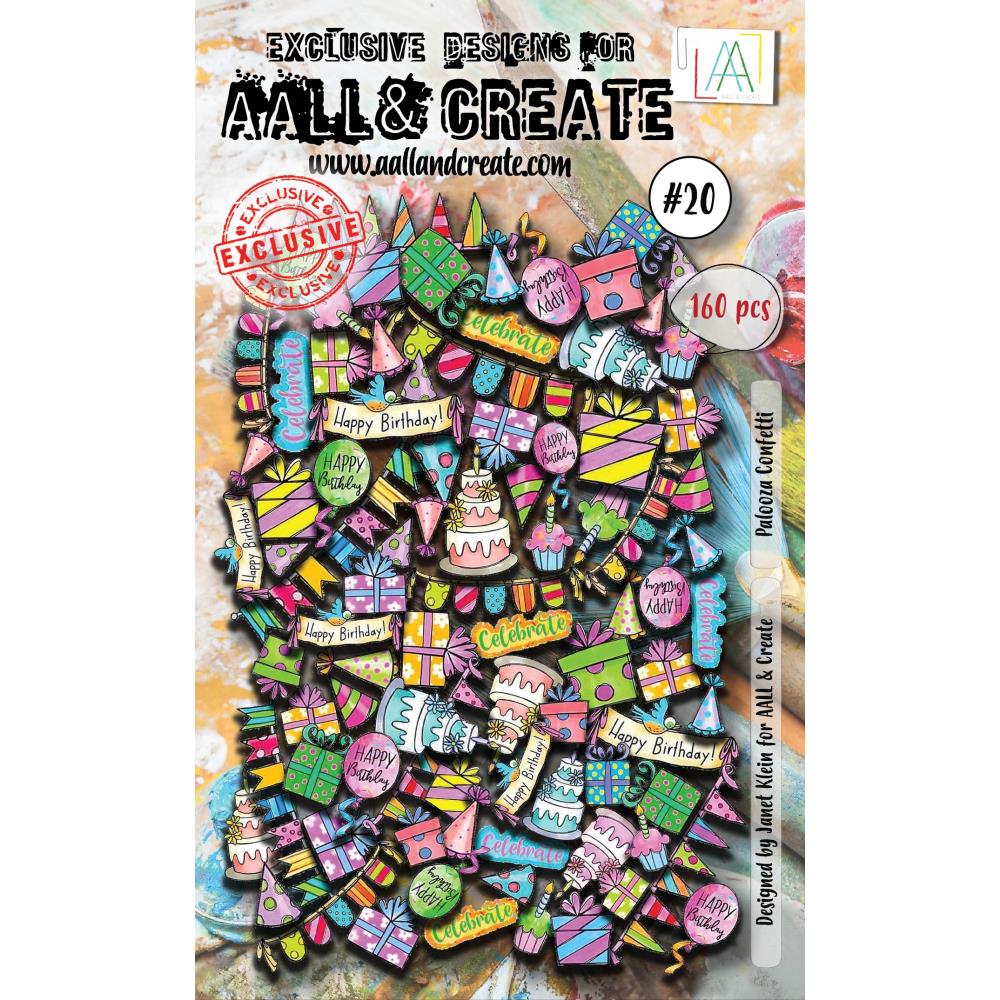 AALL And Create Ephemera: Palooza Confetti (ALLEP020)