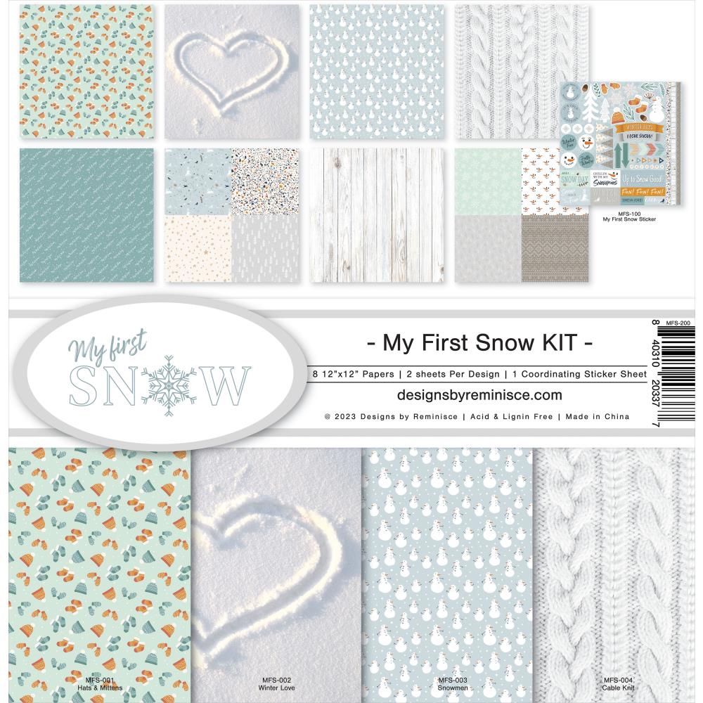 Reminisce 12"X12" Collection Kit: My First Snow (MFS200)