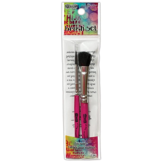 Dylusions Dyamond Brush Set, 2/Pkg (DYA83023)