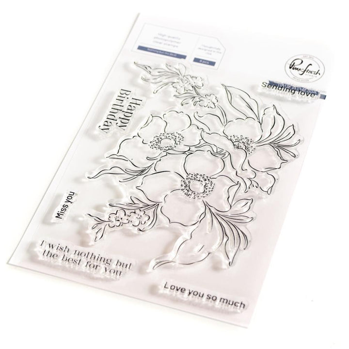 Pinkfresh Studio 4"X6" Clear Stamp Set: Nothing But The Best (PF190123)