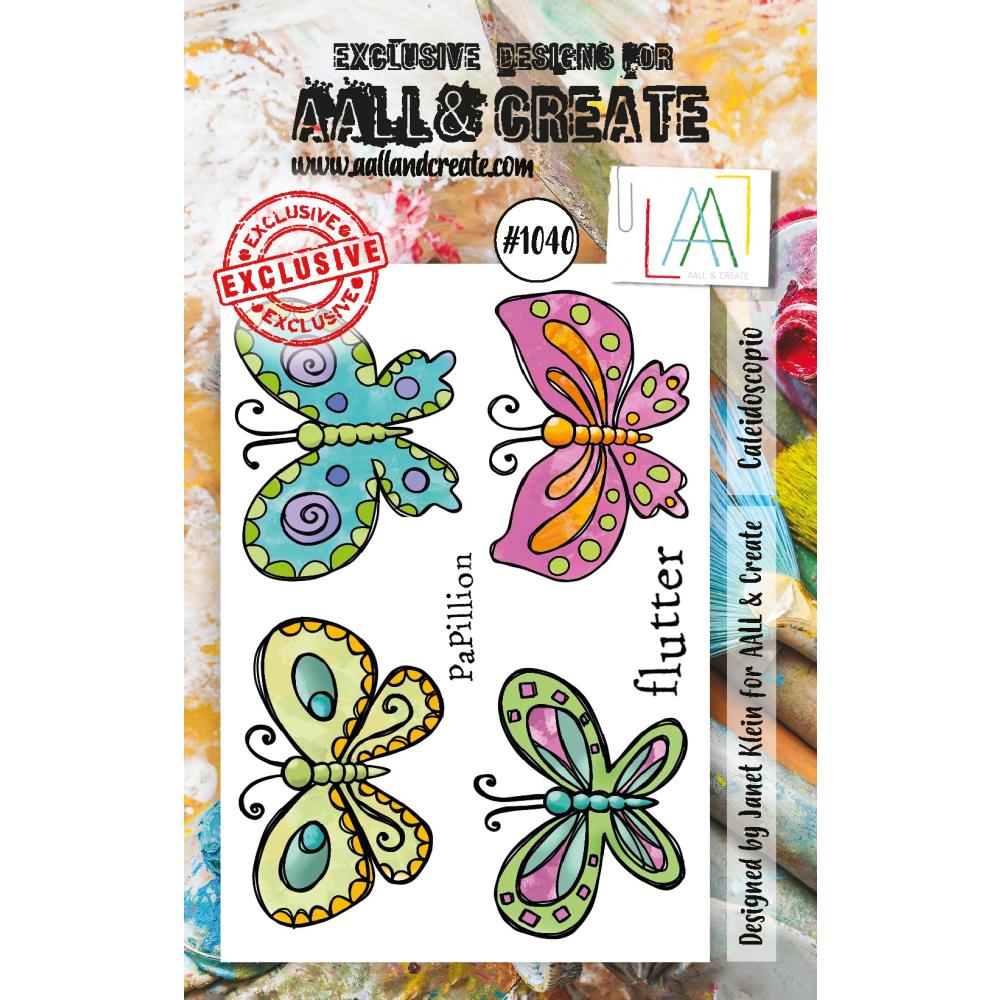 AALL And Create A7 Photopolymer Clear Stamp Set: Caleidoscopio (LLTP1040)