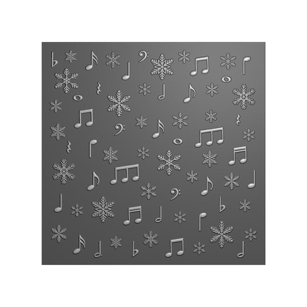 Stamps By Me 6"X6" High Definition 3D Embossing Folder: Let's Sing (010223H)