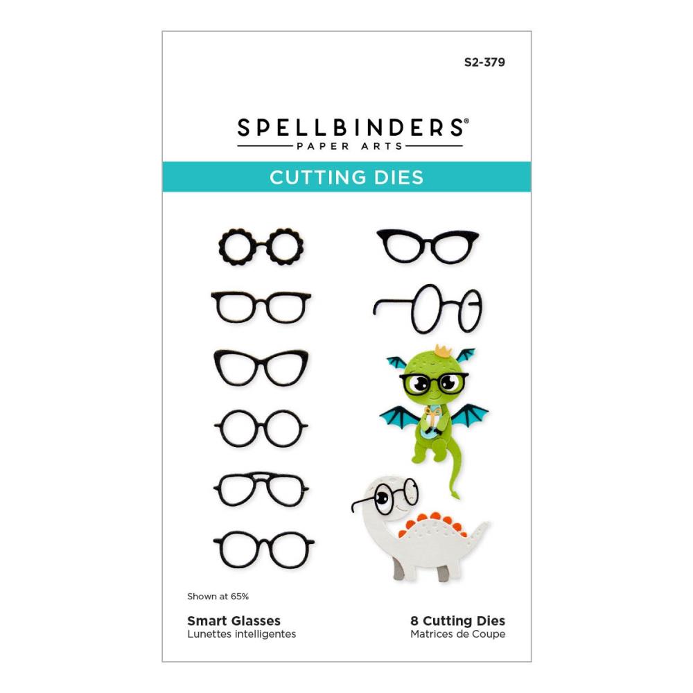 Spellbinders The Monster Birthday Etched Dies: Smart Glasses (S2379)