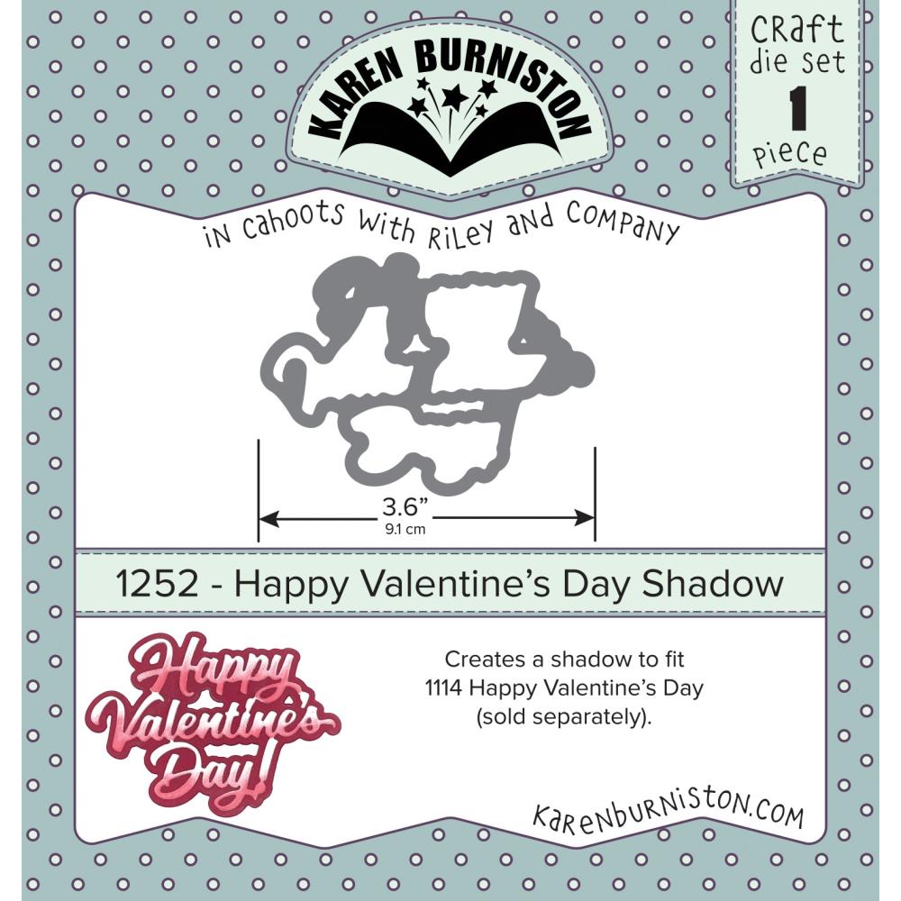 Karen Burniston Dies: Happy Valentine's Day Shadow (KBR1252)