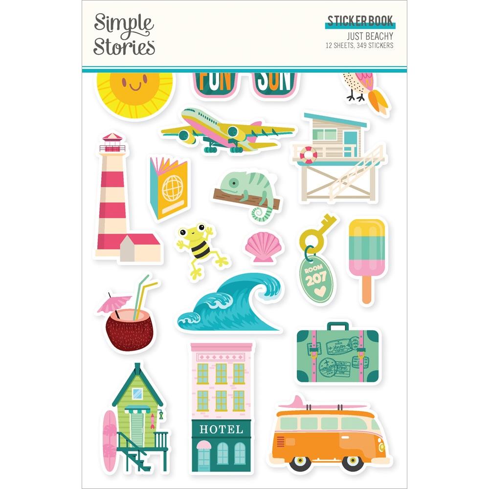 Simple Stories Just Beachy Sticker Book (JBY22324)
