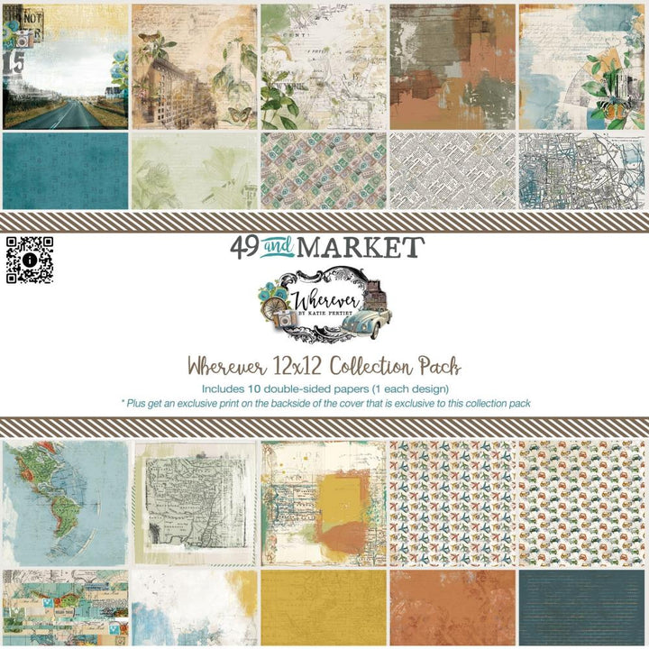49 and Market Wherever 12"X12" Collection Pack (WHE25811)