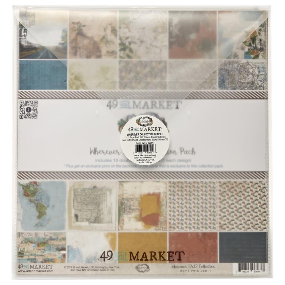49 and Market Wherever Collection Bundle With Custom Chipboard (WHE25996)