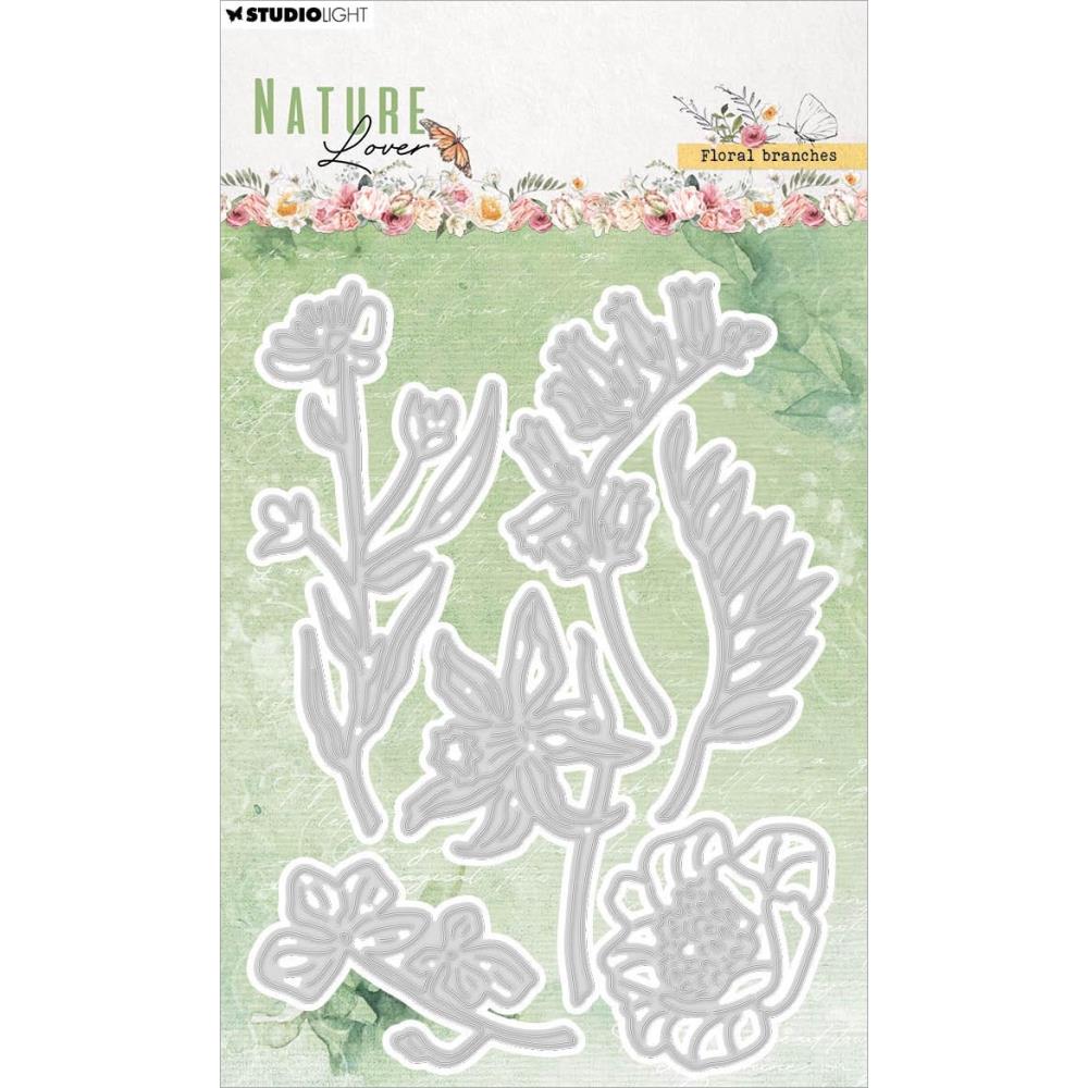 Studio Light Nature Lover Cutting Dies: Nr. 770. Floral Branches (LNLCD770)