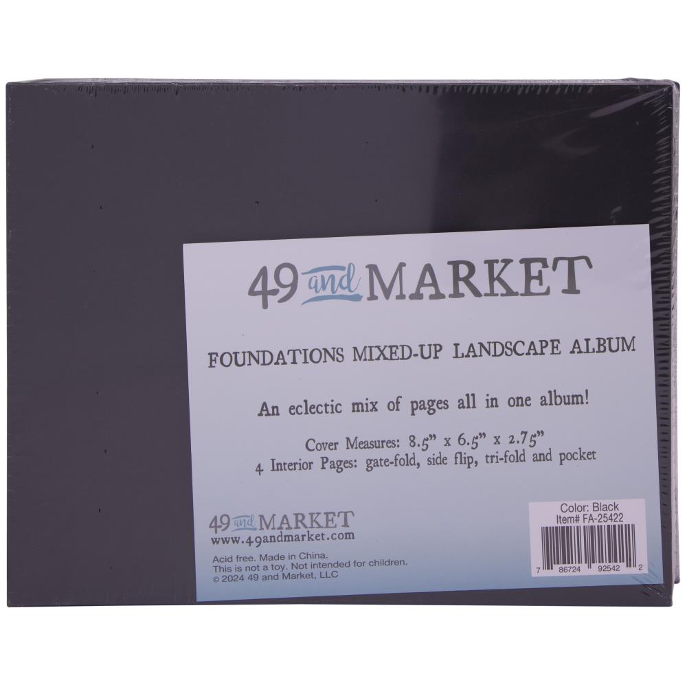 49 and Market Foundations Mixed Up Album: Landscape, Black (FA25422)