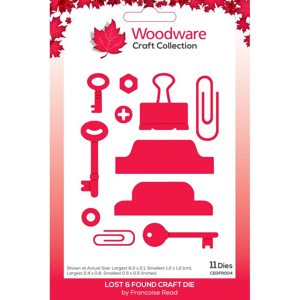 Woodware Craft Die: Lost & Found, By Francoise Read (CEDFR004)