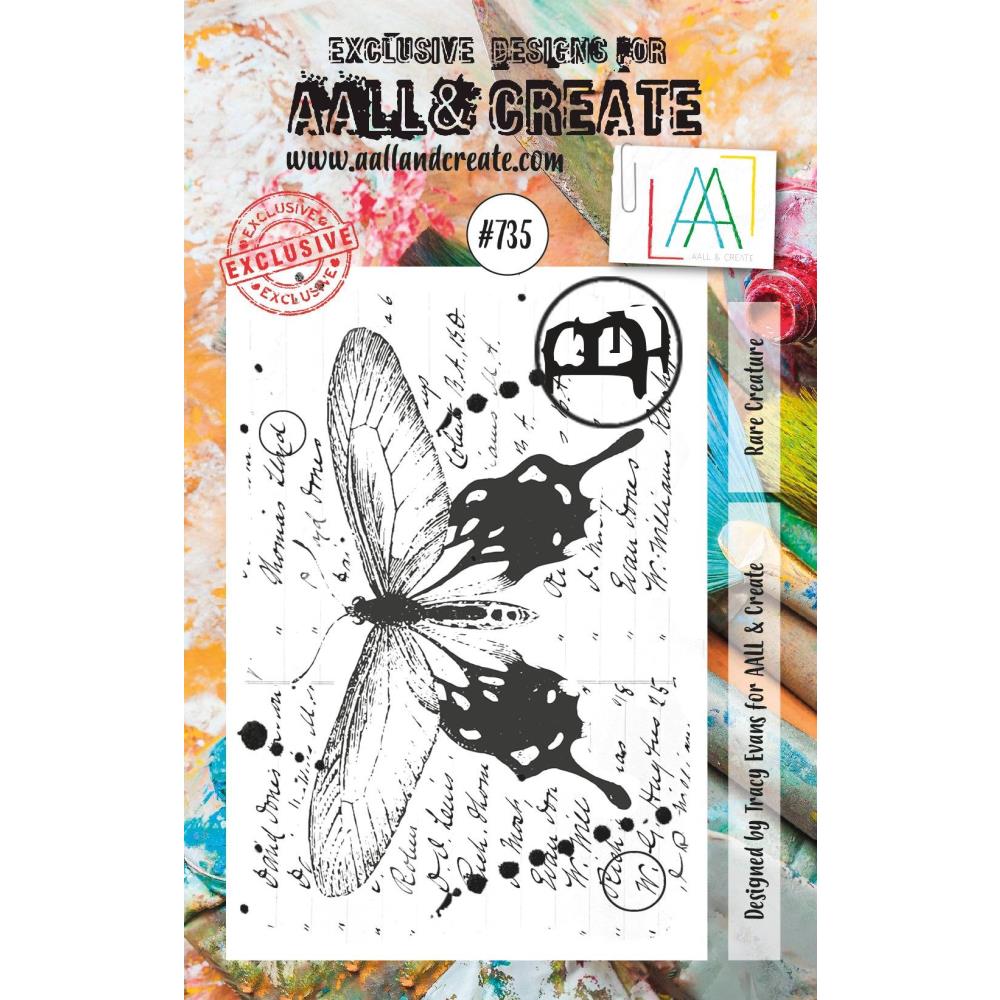 AALL And Create A7 Photopolymer Clear Stamp Set: Rare Creature (ALLTP735)