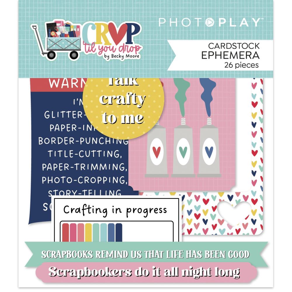 PhotoPlay Crop 'Til You Drop Ephemera Cardstock Die-Cuts (CRO4463)