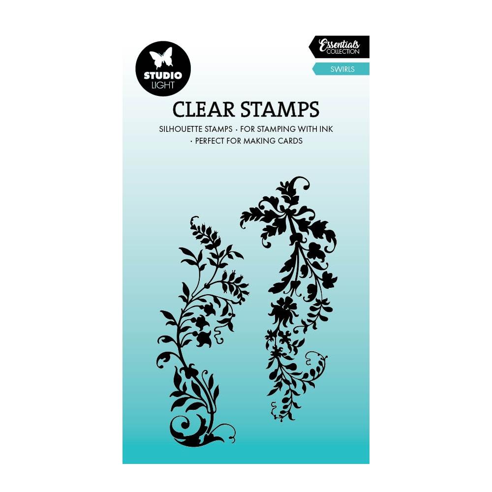 Studio Light Essentials Clear Stamps: Nr. 617, Swirls (STAMP617)