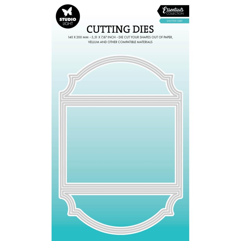 Studio Light Essentials Cutting Die: Nr. 786, Shutter Card Shape (LESCD786)