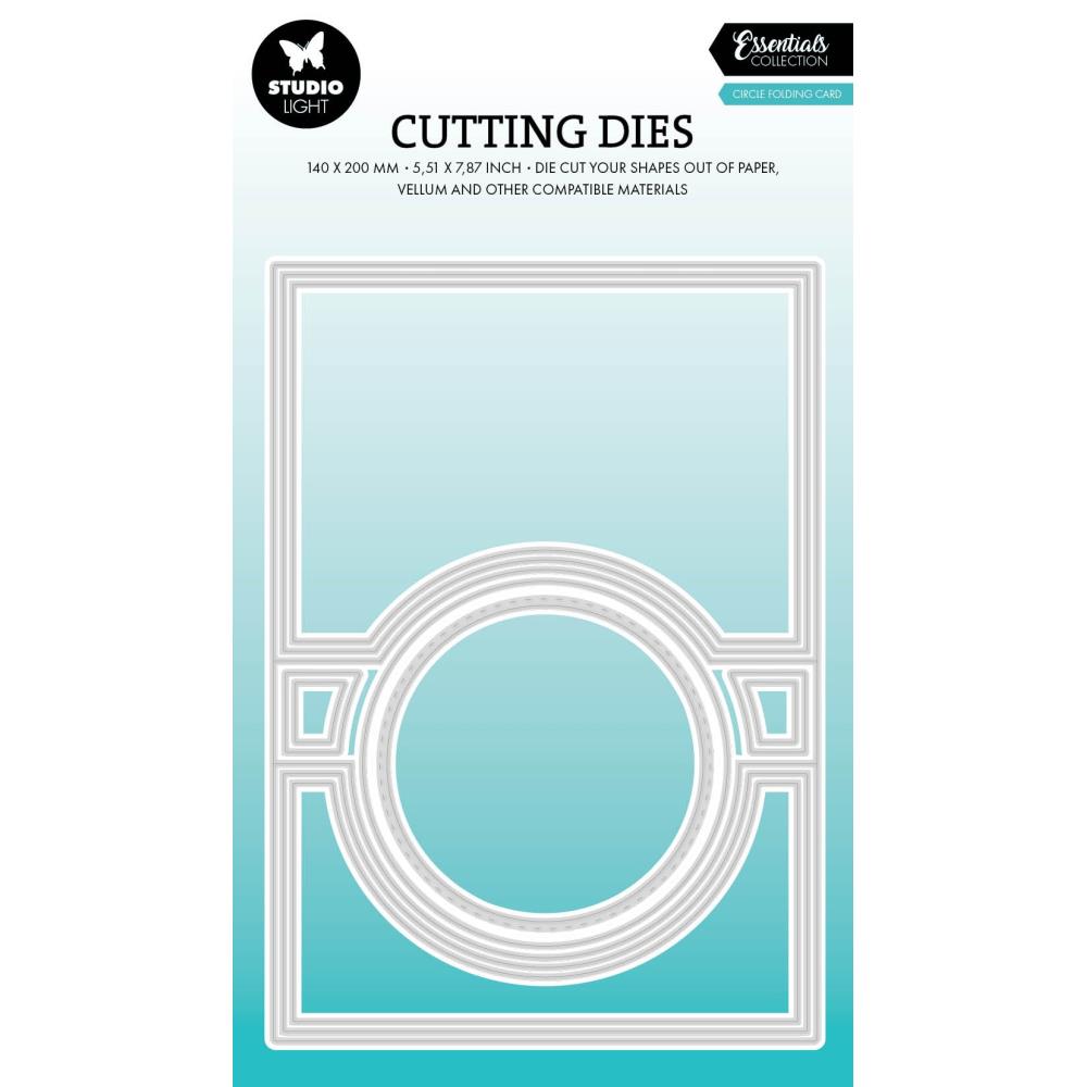 Studio Light Essentials Cutting Die: Nr. 787, Circle Folding Card Shape (LESCD787)