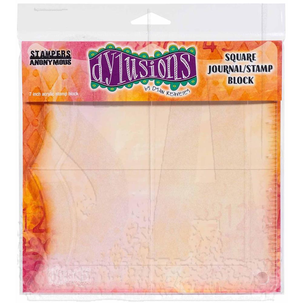 Dylusions Stamp Block: Square (DYSSB)