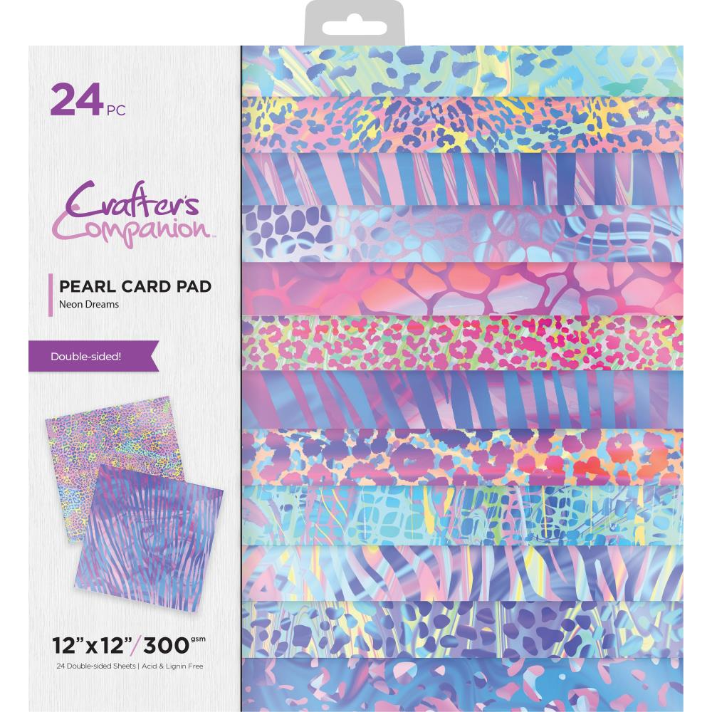 Crafter's Companion 12"X12" Paper Pad: Neon Dreams (AD12NEDR)