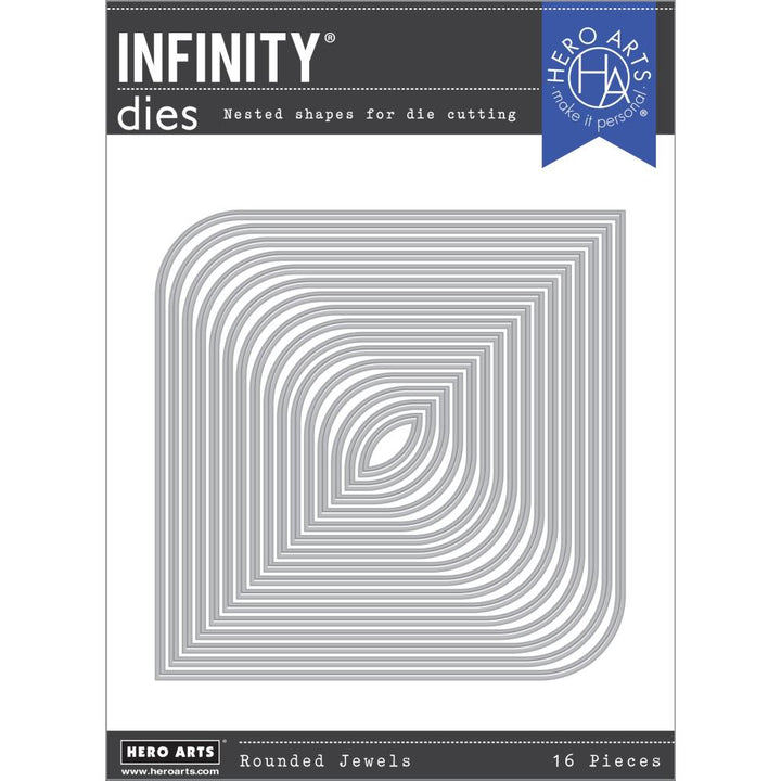 Hero Arts Infinity Dies: Rounded Jewel (HADF184)