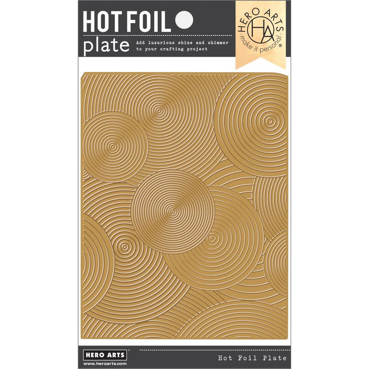 Hero Arts Hot Foil Plate: Zen Circles (HAHF127)