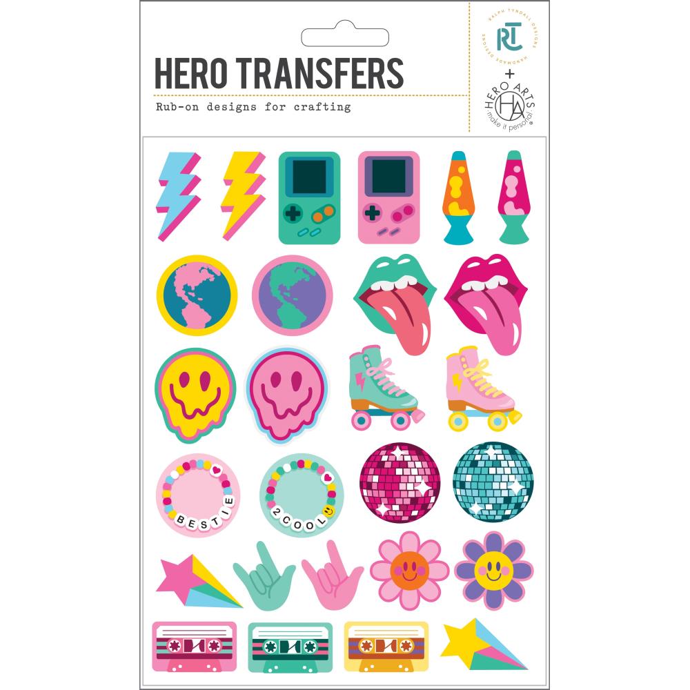 Hero Arts Hero Transfers: HA + RT Notebook Icons (HART129)