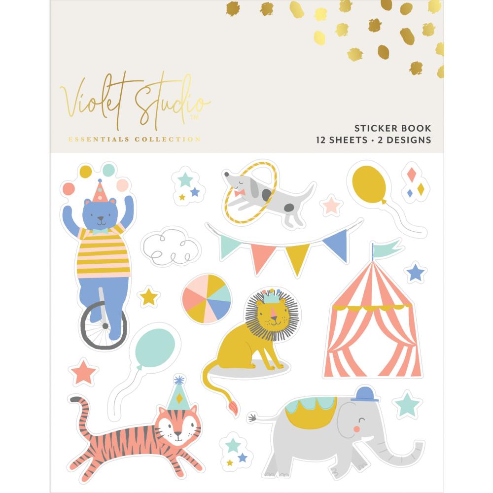 Crafter's Companion Violet Studio Sticker Book: Little Circus (TKBKLTCR)