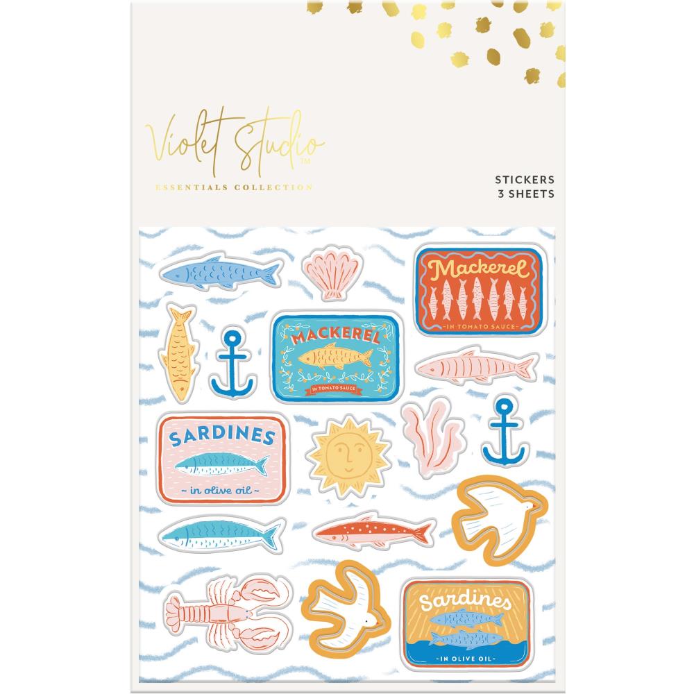 Crafter's Companion Violet Studio Sticker Sheets: New Nautical (KSHTNAUN)
