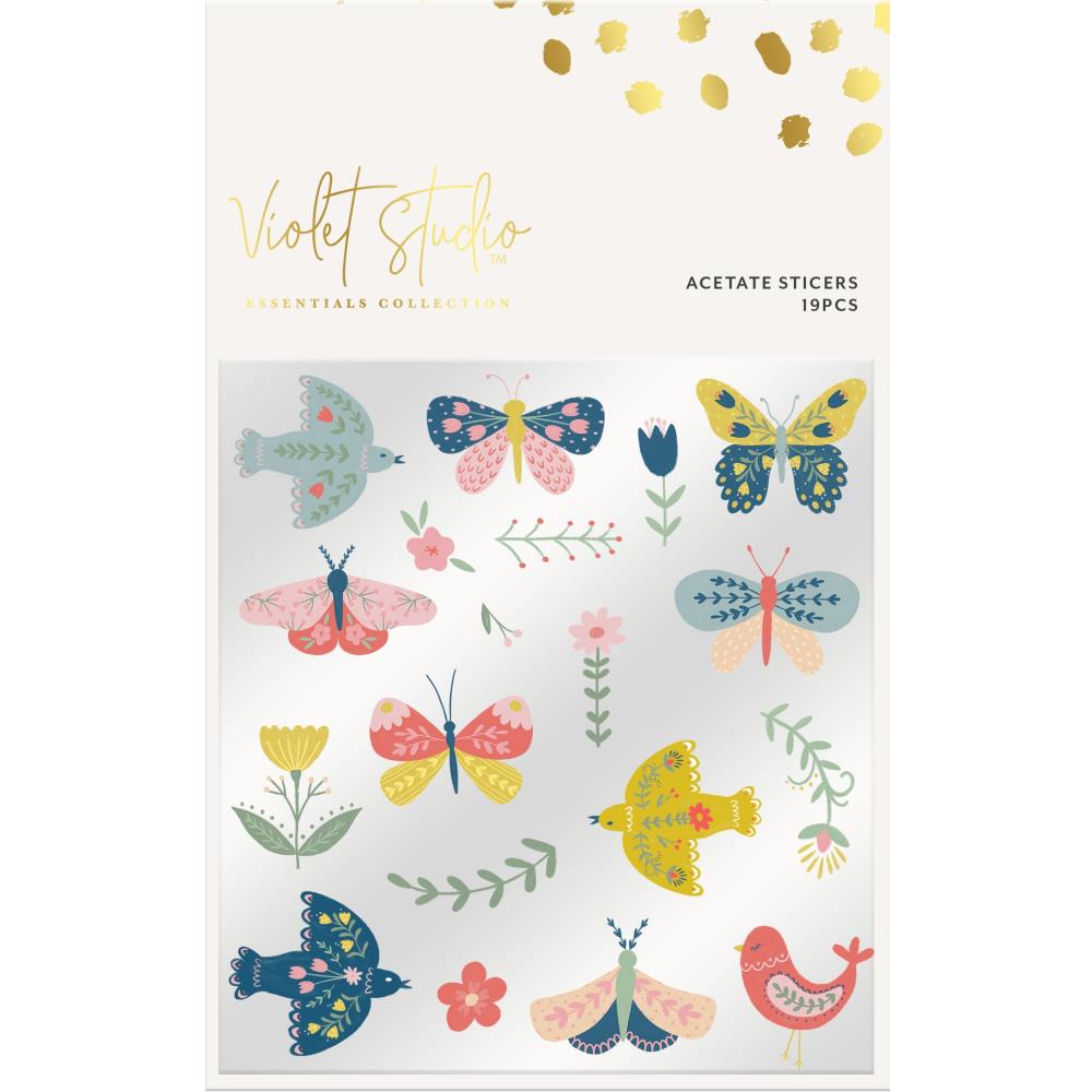Crafter's Companion Violet Studio Acetate Stickers: Folk Tales (KACEFKTL)
