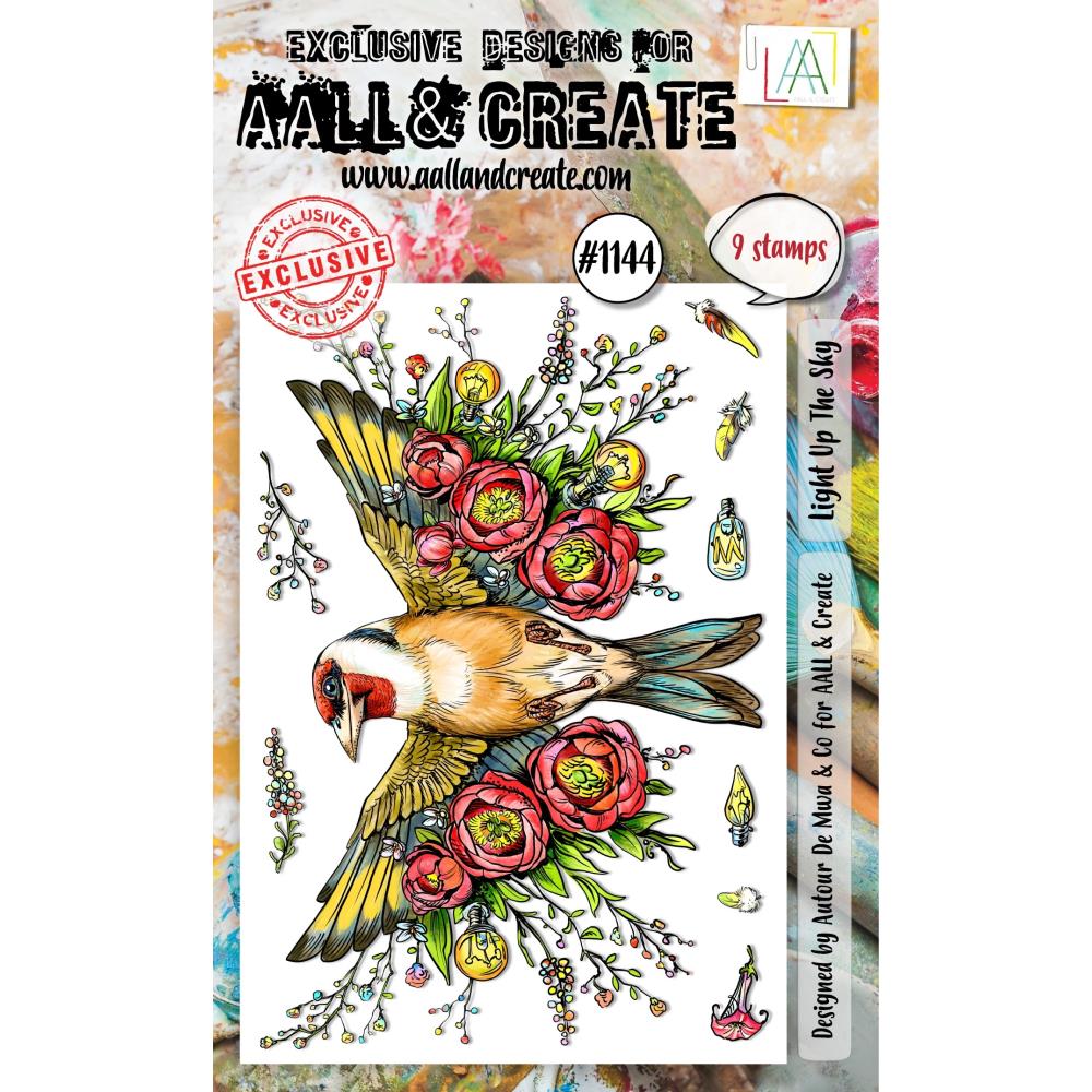 AALL And Create A6 Photopolymer Clear Stamp Set: Light Up The Sky (LLTP1144)