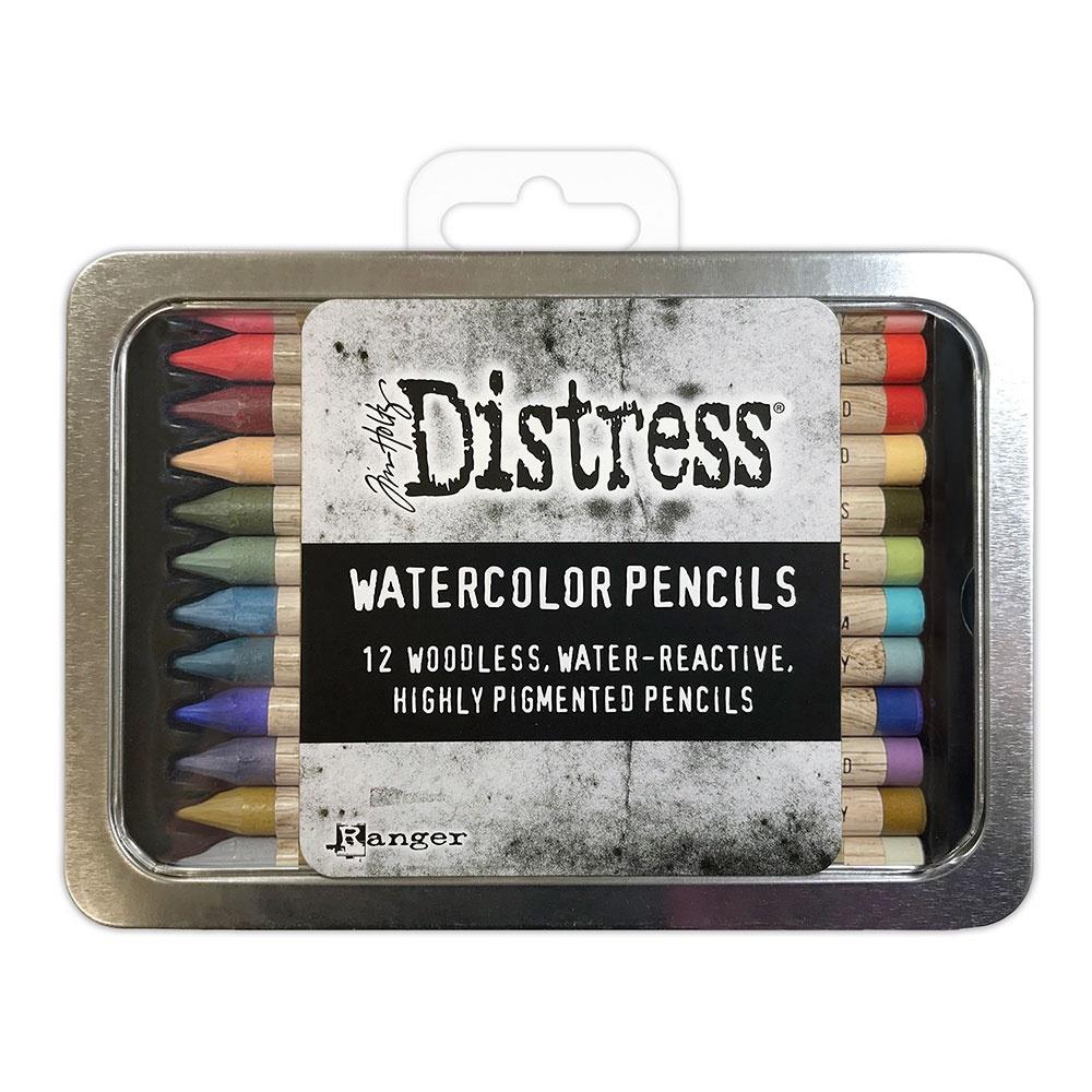 Tim Holtz Distress Watercolor Pencils, Set #6, 12/Pkg (TDH83603)