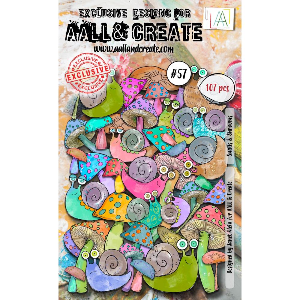 AALL And Create Ephemera: Snails & Shrooms (AALL-EP-057)