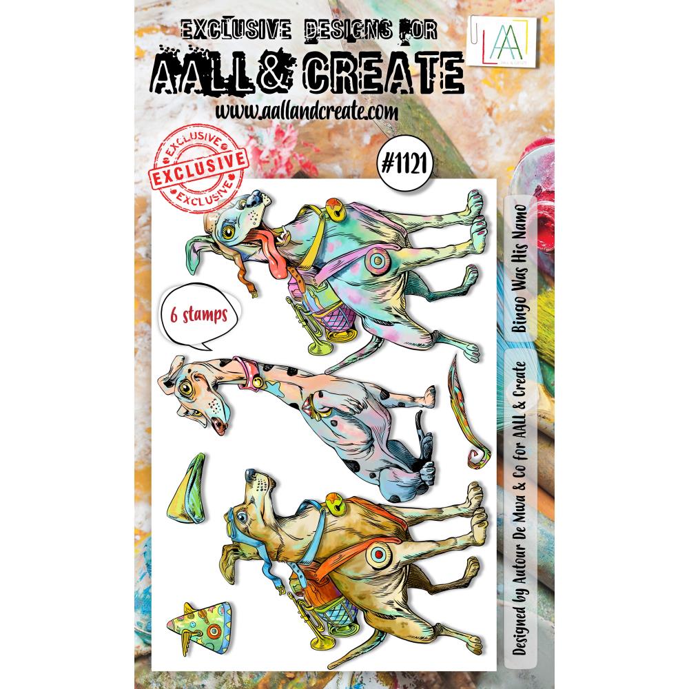 AALL And Create A6 Photopolymer Clear Stamp Set: Bingo Was His Namo (AALL-TP-1121)