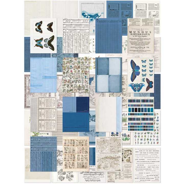 49 and Market Color Swatch: Inkwell 6"X8" Collage Sheets. 40/Pkg (CSI40971)