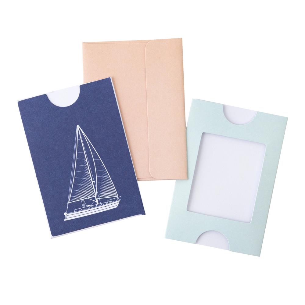 Heidi Swapp Set Sail Mini Envelopes & Pockets, 27/Pkg (HS021037)