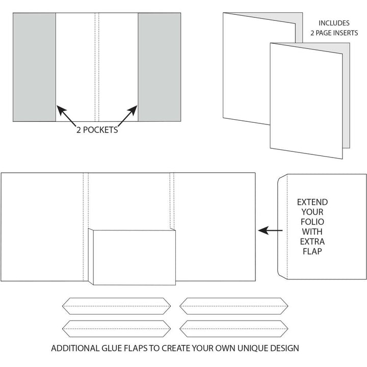 49 and Market Memory Journal Foundations Pages B: Black (49FPB39081)