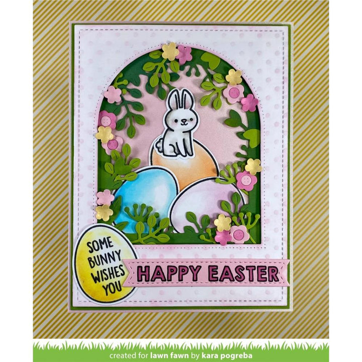 Lawn Fawn 3"X4" Clear Stamps: Eggstraordinary Easter Add-On (LF3079)