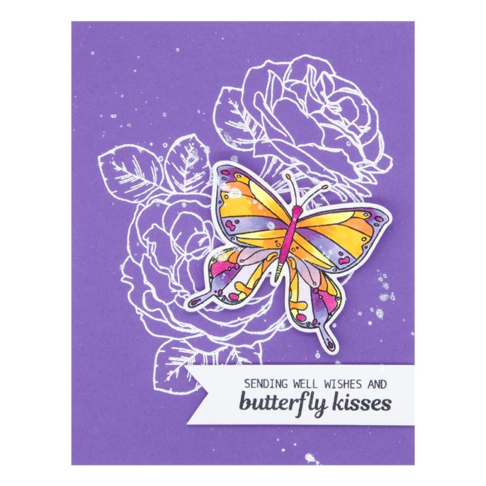 Spellbinders Etched Dies: Butterfly Kisses, by Simon Hurley (S5555)