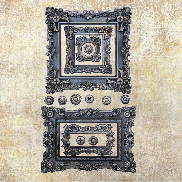 Prima Marketing Finnabair 5"x8" Decor Mould: Baroque Frames (969363)