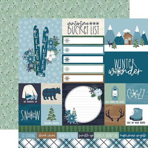 Echo Park Snowed In 12"x12" Collection Kit (SI288016)