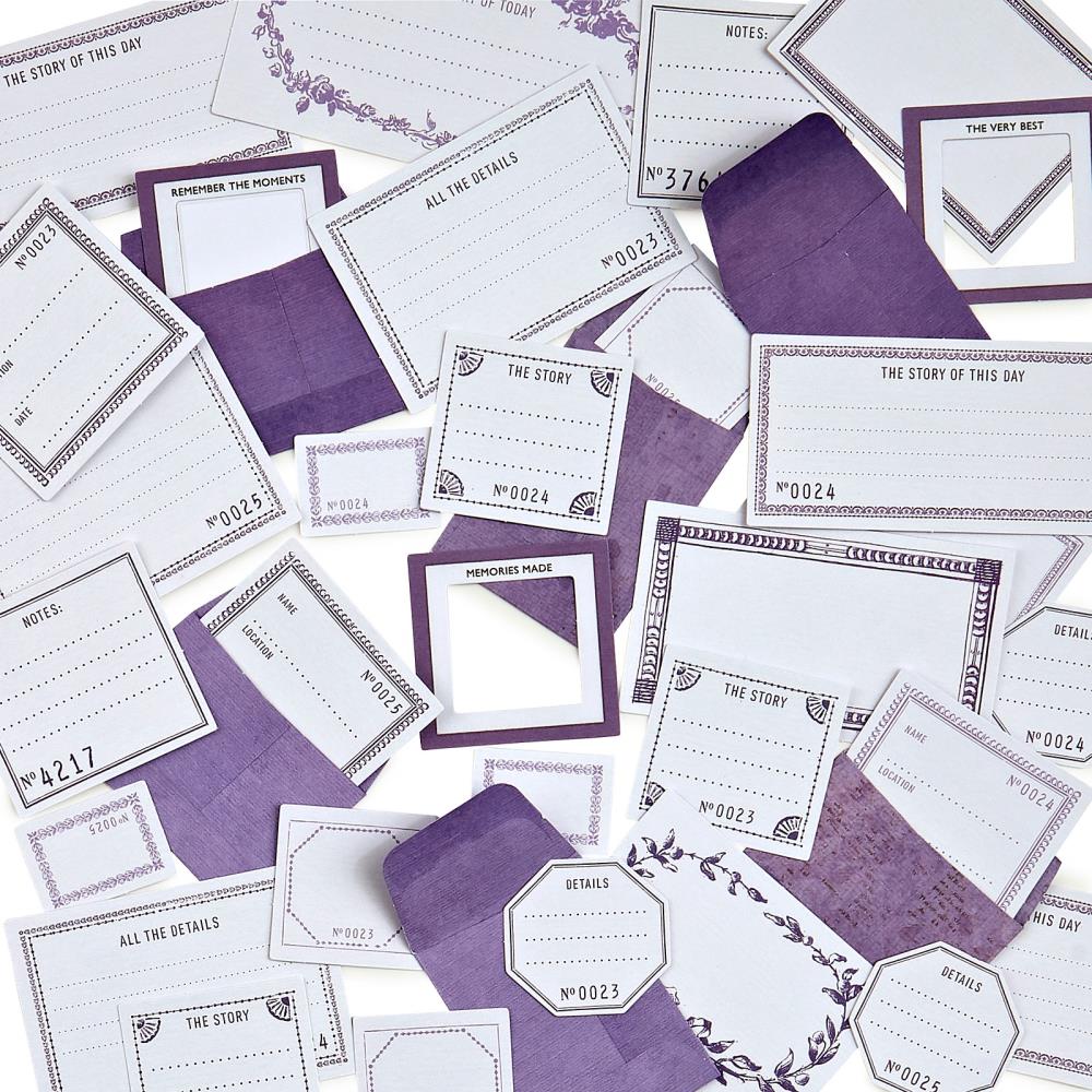 49 and Market Color Swatch: Lavender Envelope Bits (CSL41480)