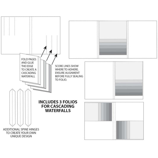 49 and Market Memory Journal Foundations Pages C: Black (49FPC39098)