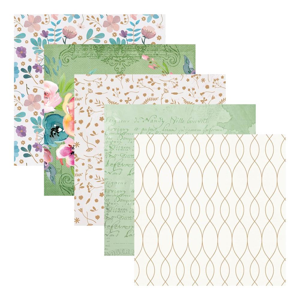 Spellbinders Floral Friendship 6"X6" Paper Pad (SCS274)