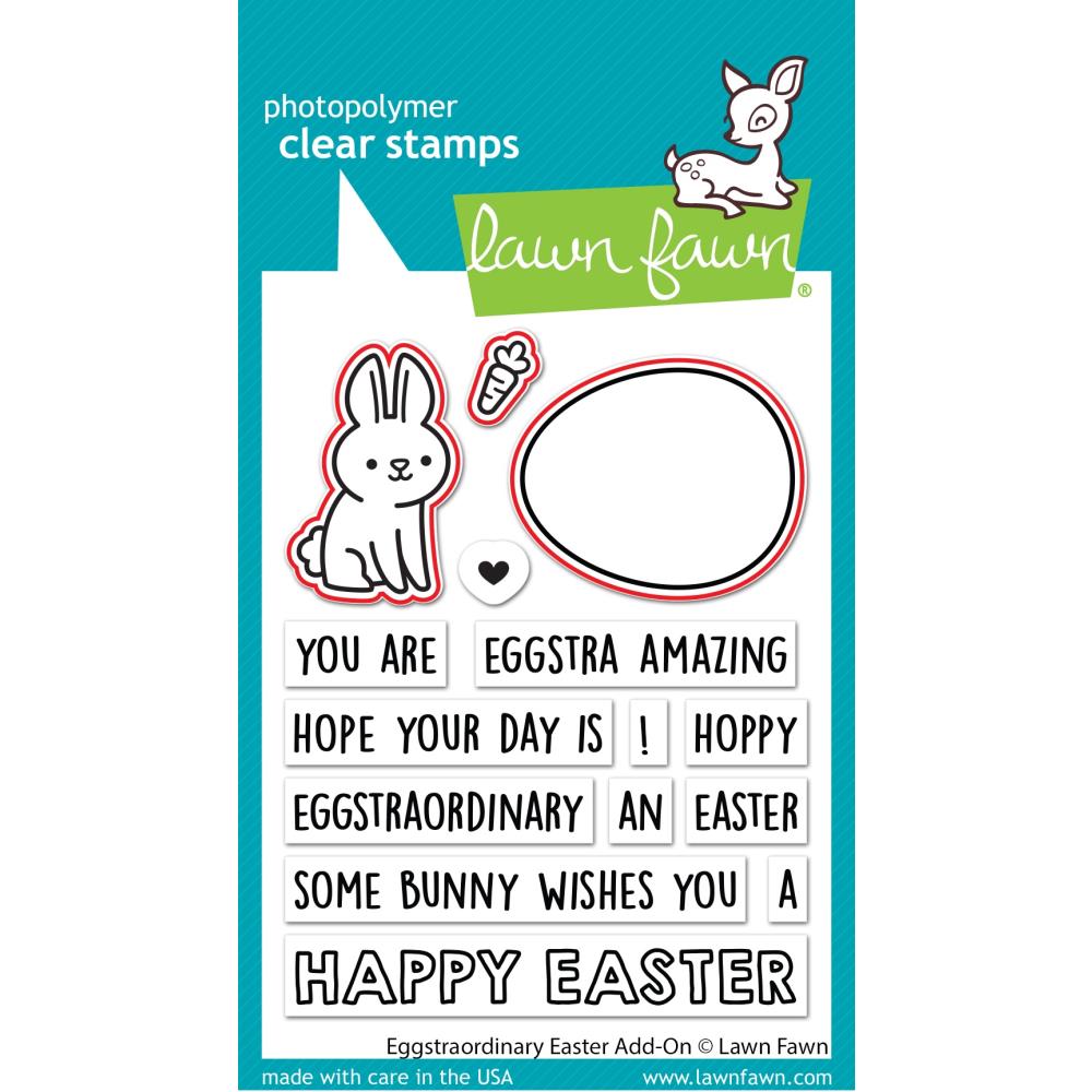 Lawn Fawn Lawn Cuts Custom Craft Die: Eggstraordinary Easter Add-On (LF3080)