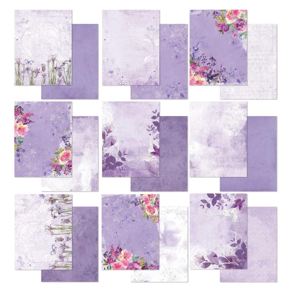 49 and Market Color Swatch: Lavender 6"X8" Mini Collection Pack (CSL41411)