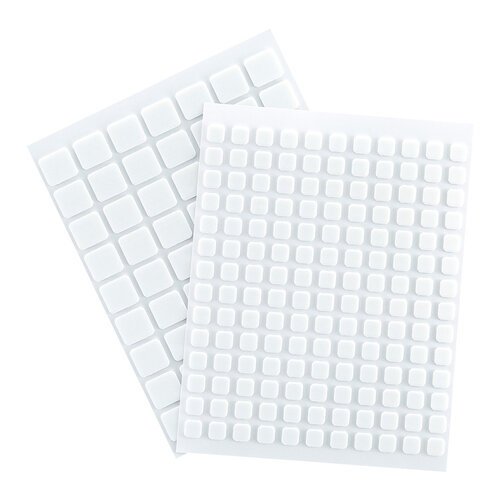 Spellbinders Card Shoppe Essentials Foam Squares Mix: White, 1mm (SCS267)