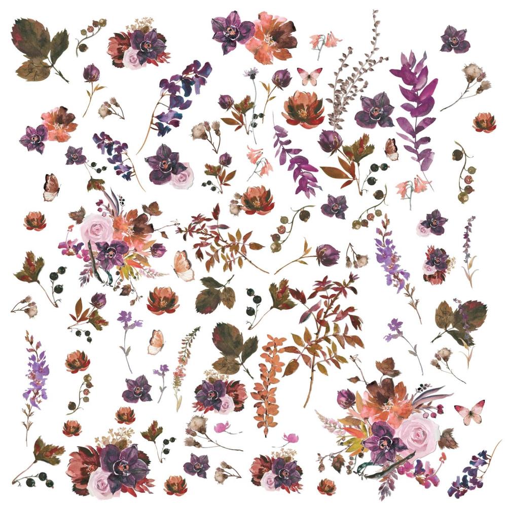 49 and Market Plum Grove Laser Cut Outs: Wildflowers (APG38503)